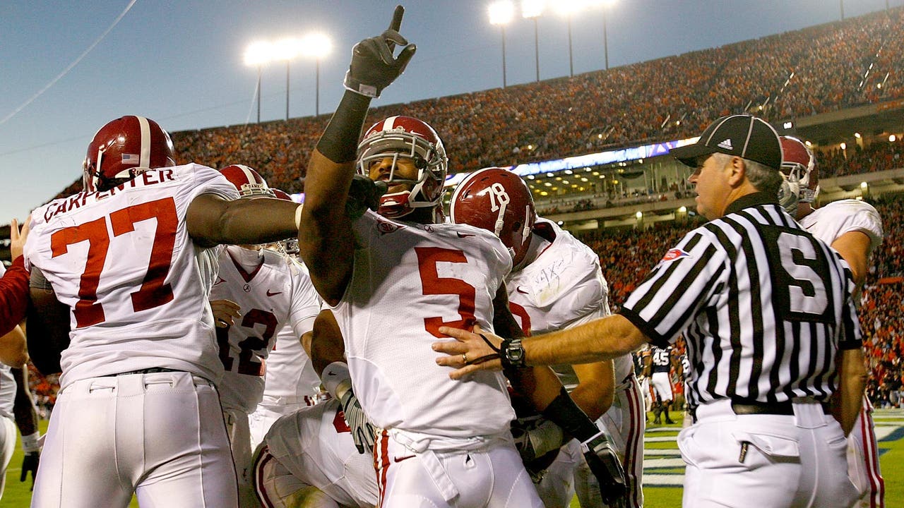 The Iron Bowl that launched Saban's Alabama dynasty, five years later